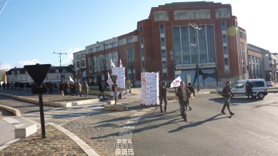 Manifestation contre le surplus fiscal et administratif avec FDSEA-JA et CGPME